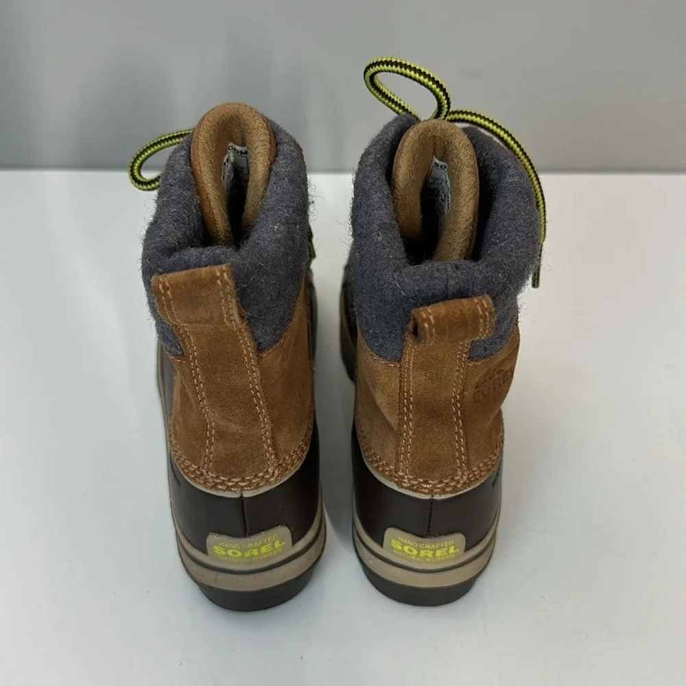 Sorel Slimpack ll Brown Winter Boots Size 2